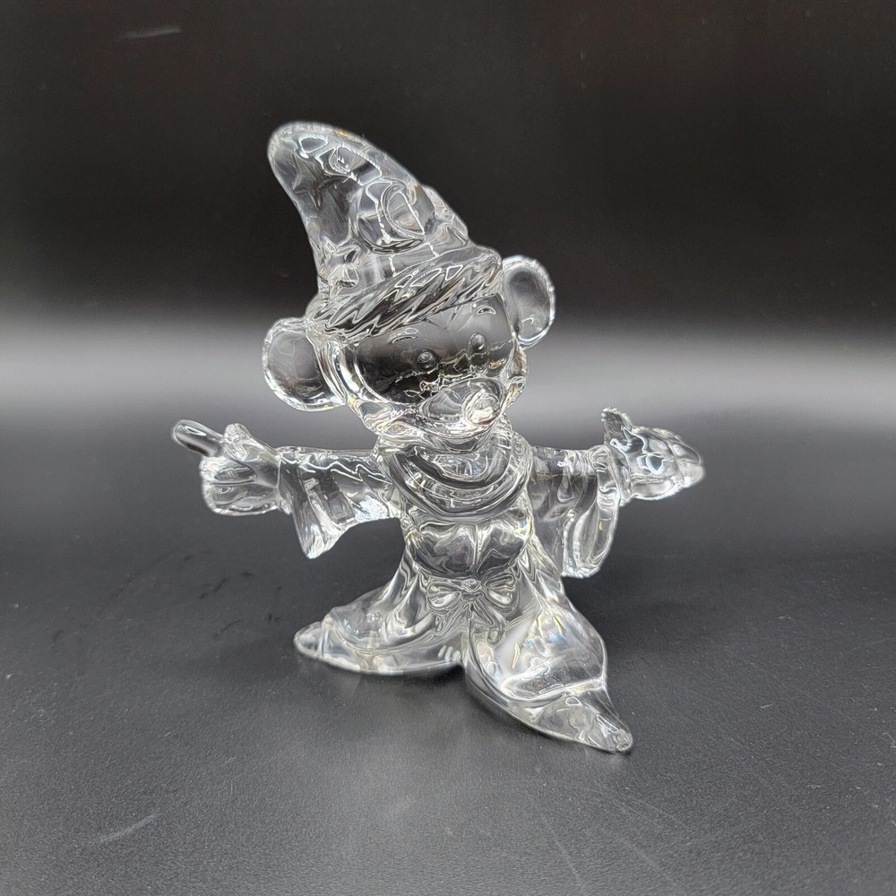 VINTAGE RARE DISNEY THE CRYSTAL COLLECTION SORCERER MICKEY LE 1104/1800 GERMANY